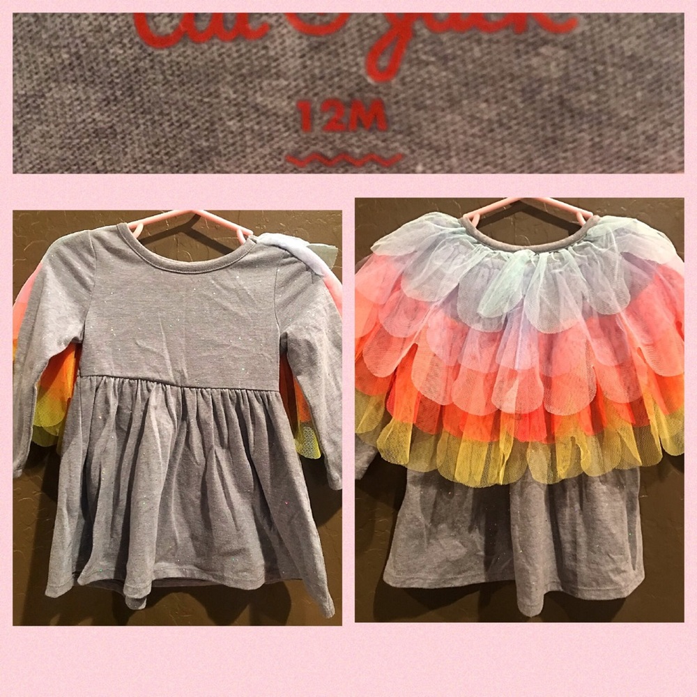 6 baby items for $15! Sparkle cape dress 12 Month